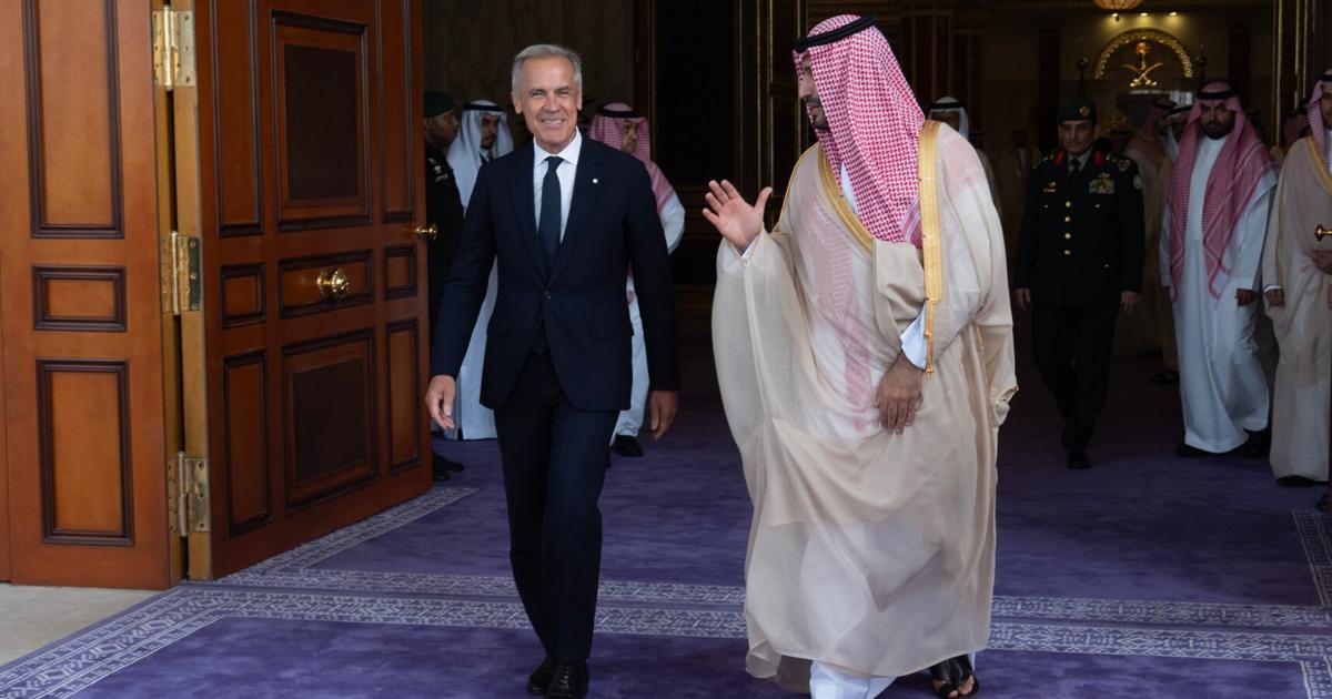 Canada’s Carney stands by his trip to Saudi Arabia and rebukes distant criticisms. Canada’s Carney stands by his trip to Saudi Arabia and rebukes distant criticisms.