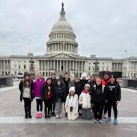 Lynch Bustin Elementary students go to D.C. for National Christmas Tree