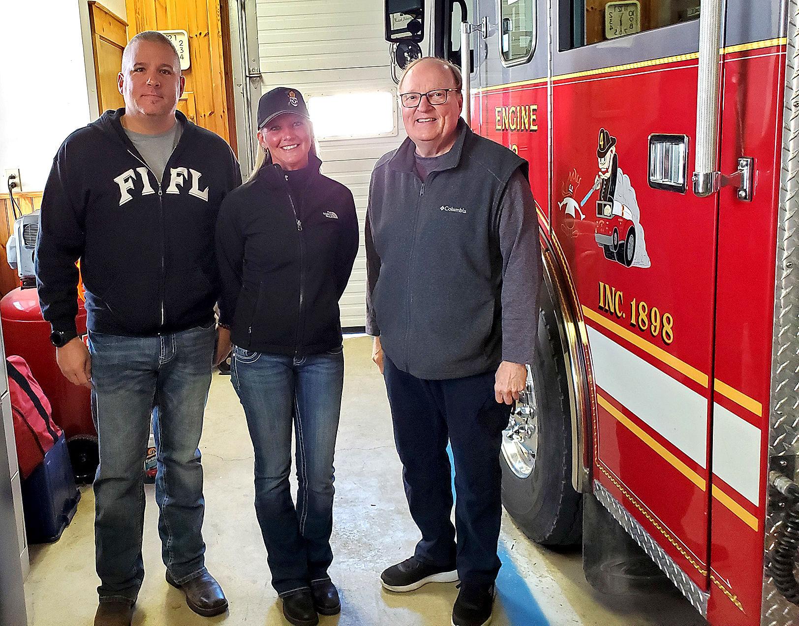 Sayre Fire Police new members News