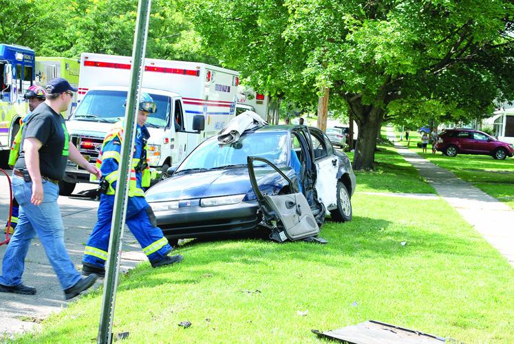 Two car collision sends one to hospital | News | morning-times.com