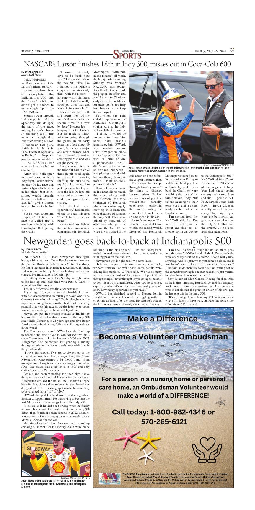 Page A9 | e-Edition | morning-times.com