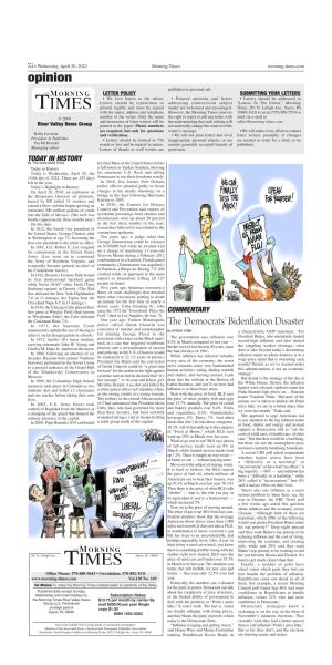 Page A1 E Edition Morning times