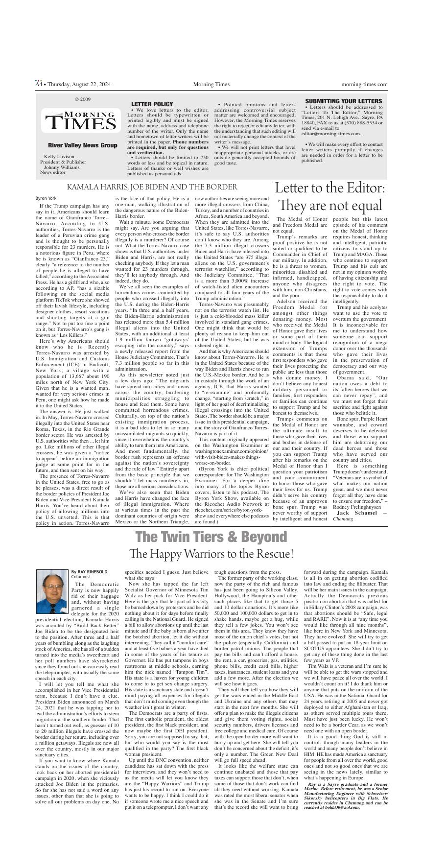 Page A4 | e-Edition | morning-times.com