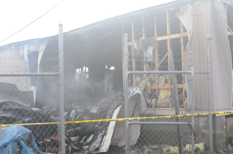 North Courtland Town Hall burns Featured