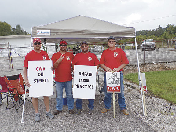 Moulton CWA members participate in strike against AT&T that ended ...