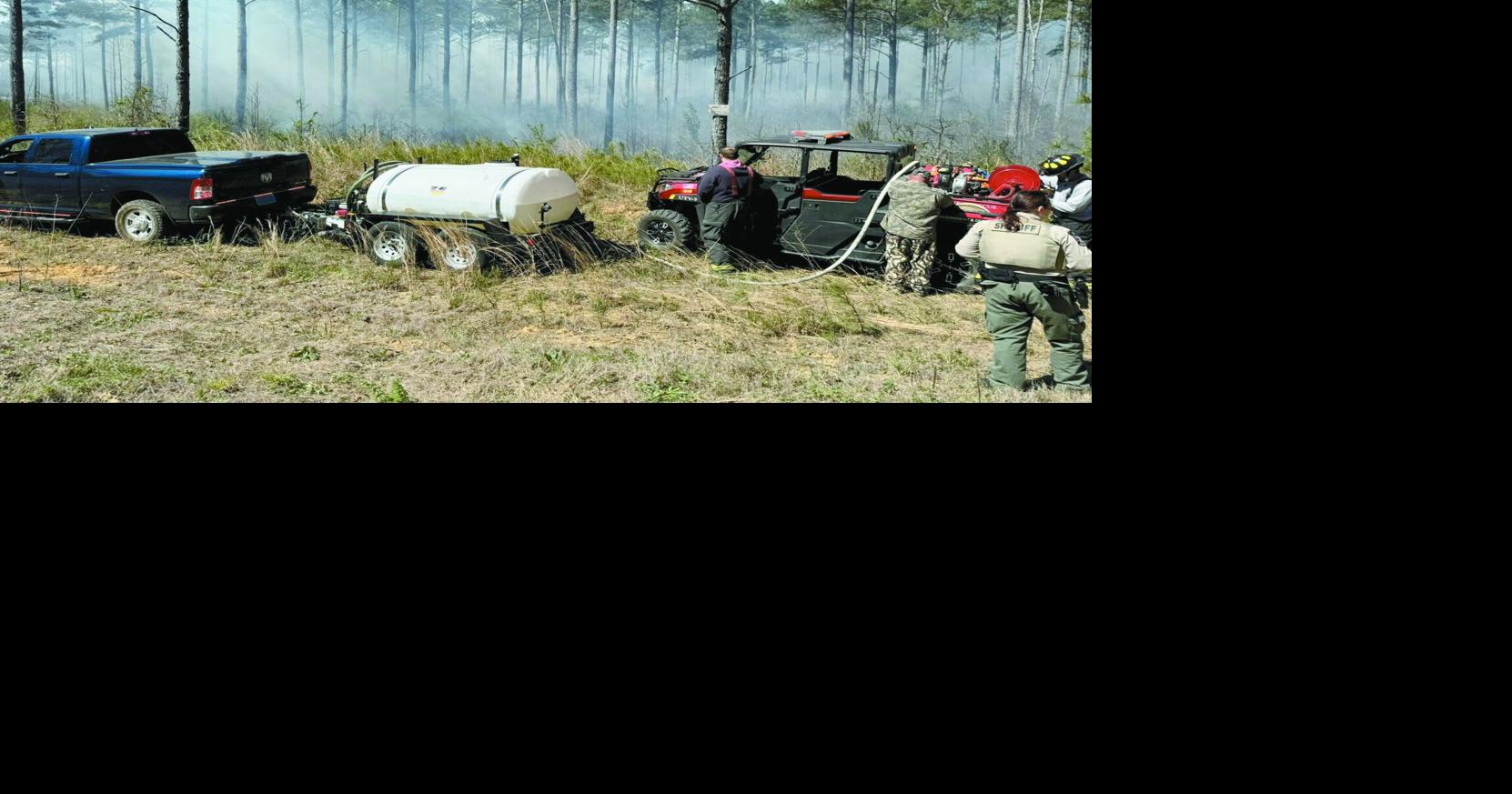 Lawrence County fire departments contain two wildfires in two days following dry, windy weather