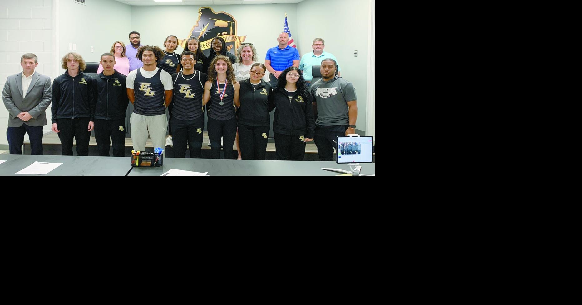 Board celebrates student athletic and academic achievements