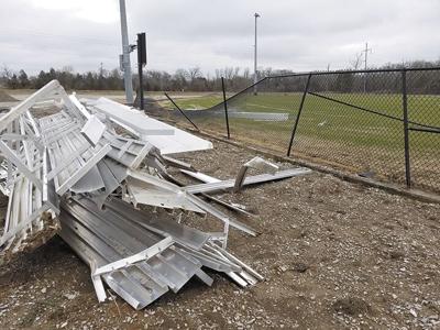 H.A. Alexander Park tries to recover from twister