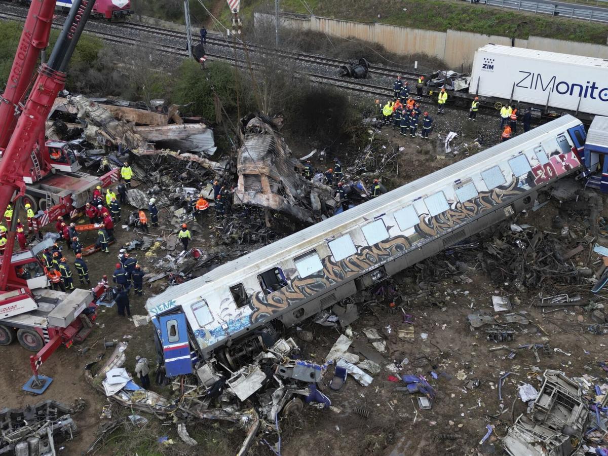 Greece train crash search moves 'centimeter by centimeter' | News |  