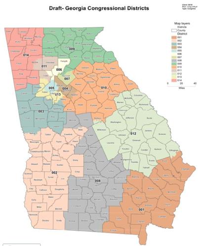 Proposed congressional districts georgia.png