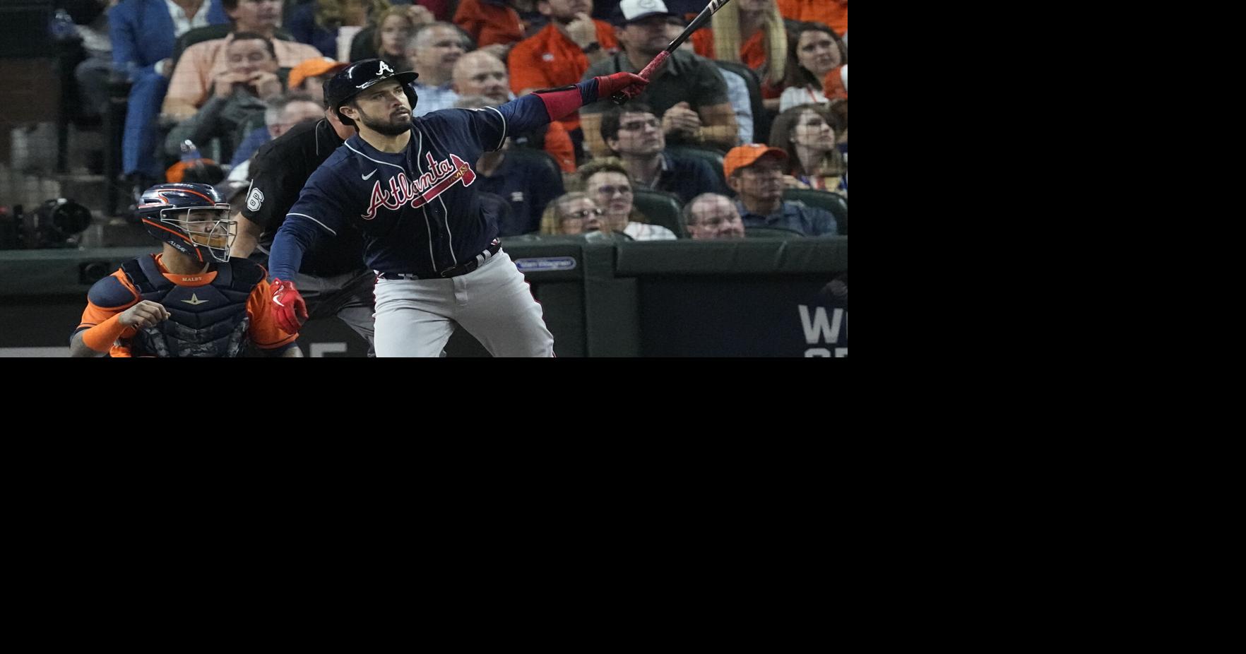 Rookie José Siri propels Astros past Braves to tie Series – The