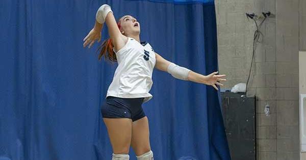 Varsity Girls Volleyball beats Eagles