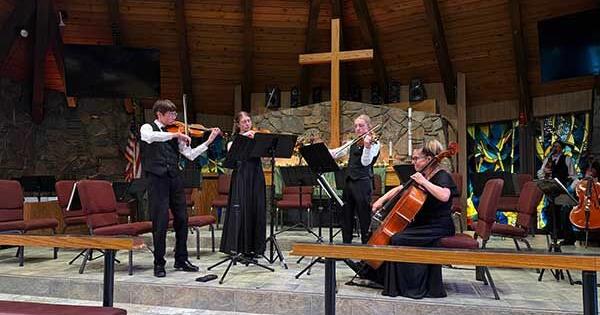Mountain Top Strings of California Delivers Inspiring Send- Off Concert Before Italian Adventure