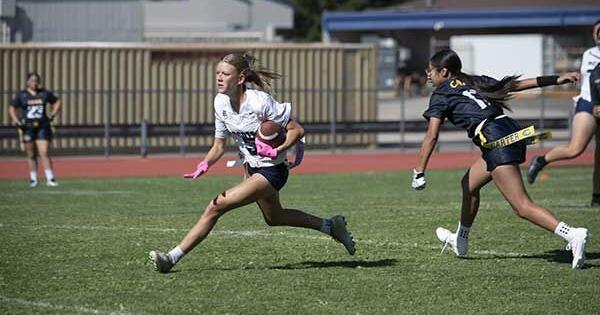Rim Girls Flag Football Beat Bloomington Bruins