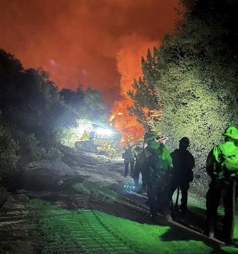 Line Fire flares up | News | mountain-news.com