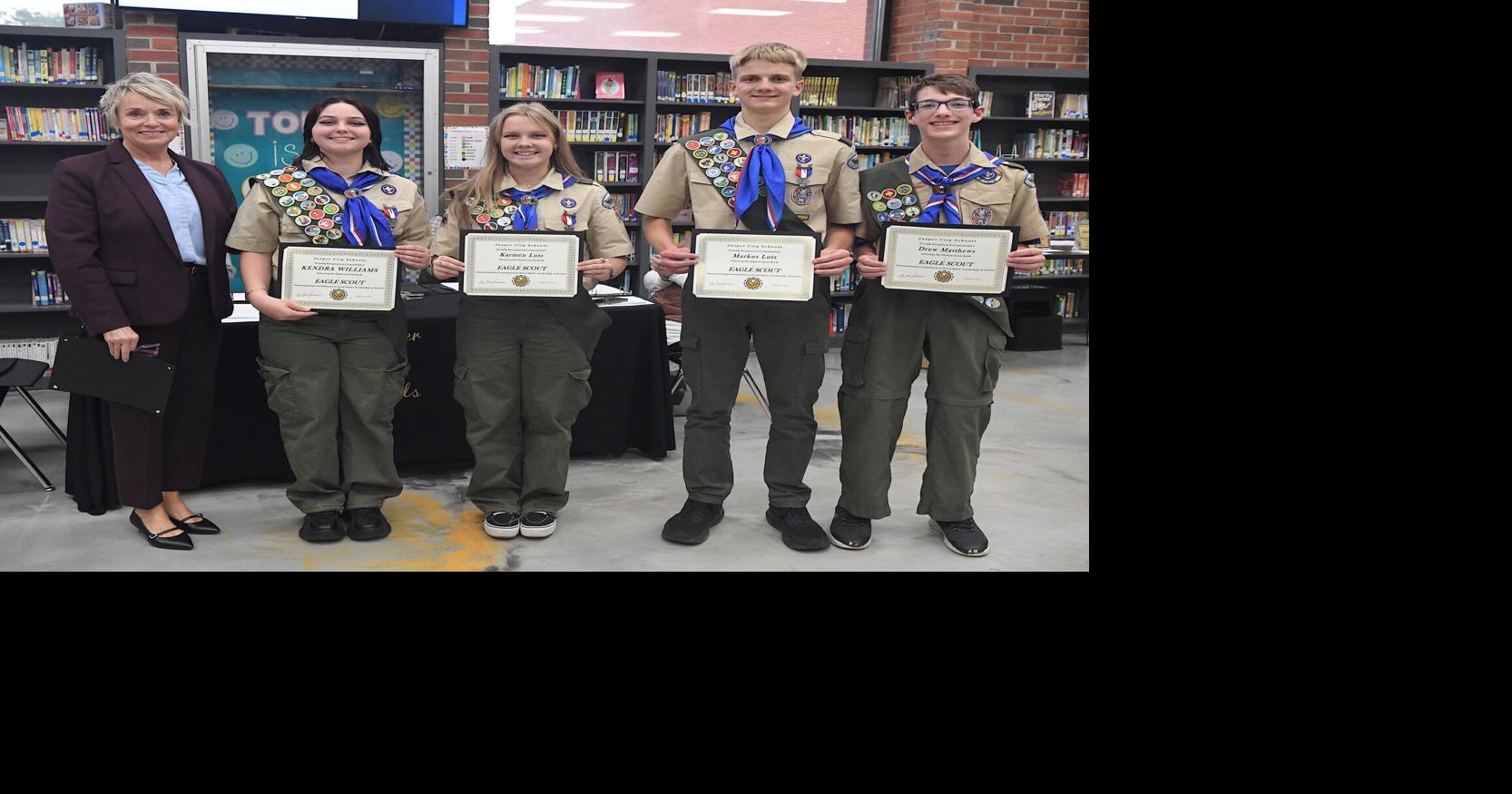 Jasper BOE honors Eagle Scouts, Teachers of the Year By RON HARRIS Eagle Staff Writer Oct 30, 2025 1 min ago