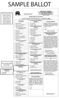 Absentee ballots available for May 19 primaries | News | mountaineagle.com