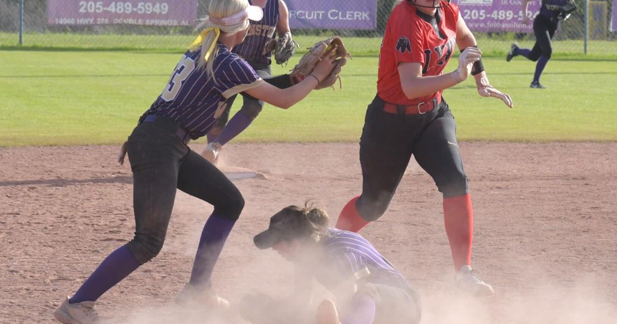MountainEagle.com - Lynn sweeps way to Winston County Softball Tournament title image