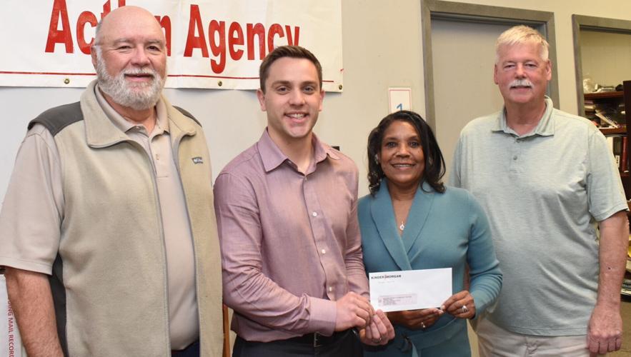 Kinder gives donations to commission, community action agency News