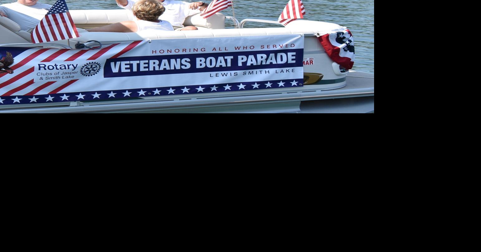 Veterans honored by boat parade on Smith Lake | News | mountaineagle.com