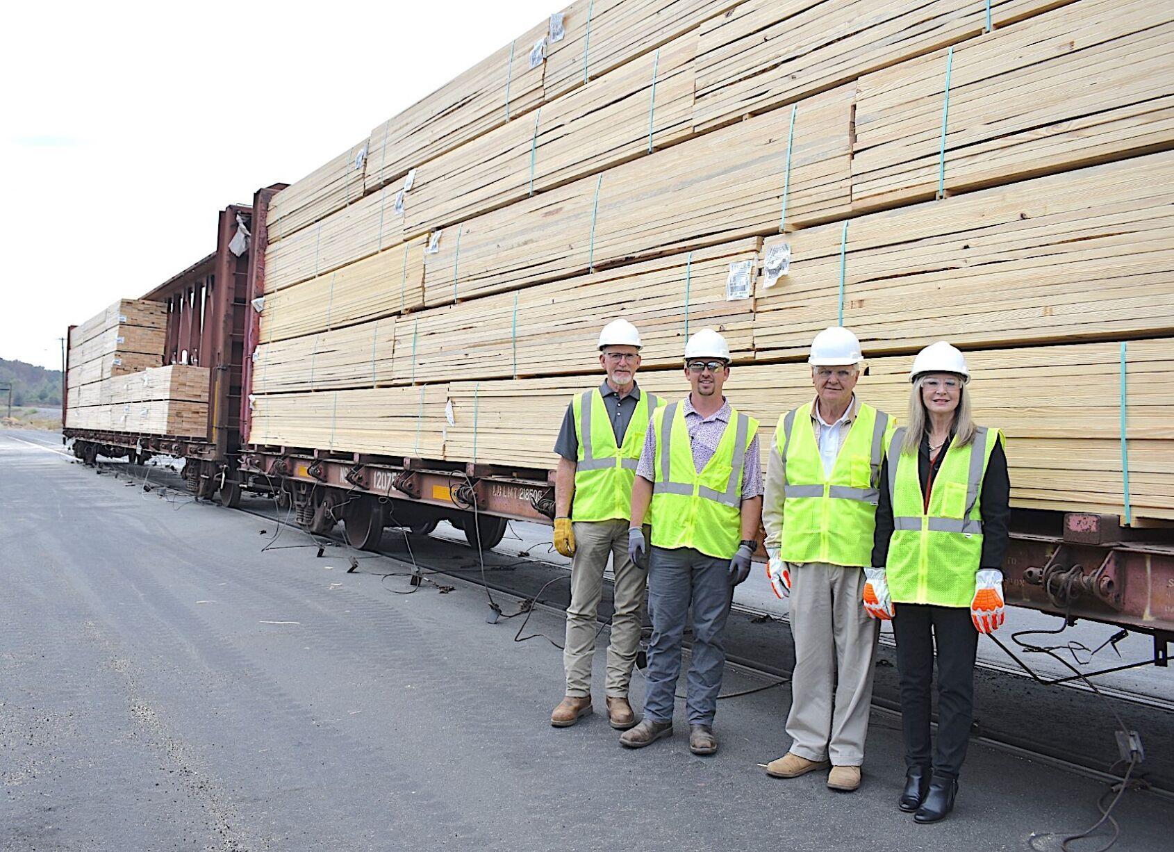 Rail line a big boost for Jasper Lumber Company News