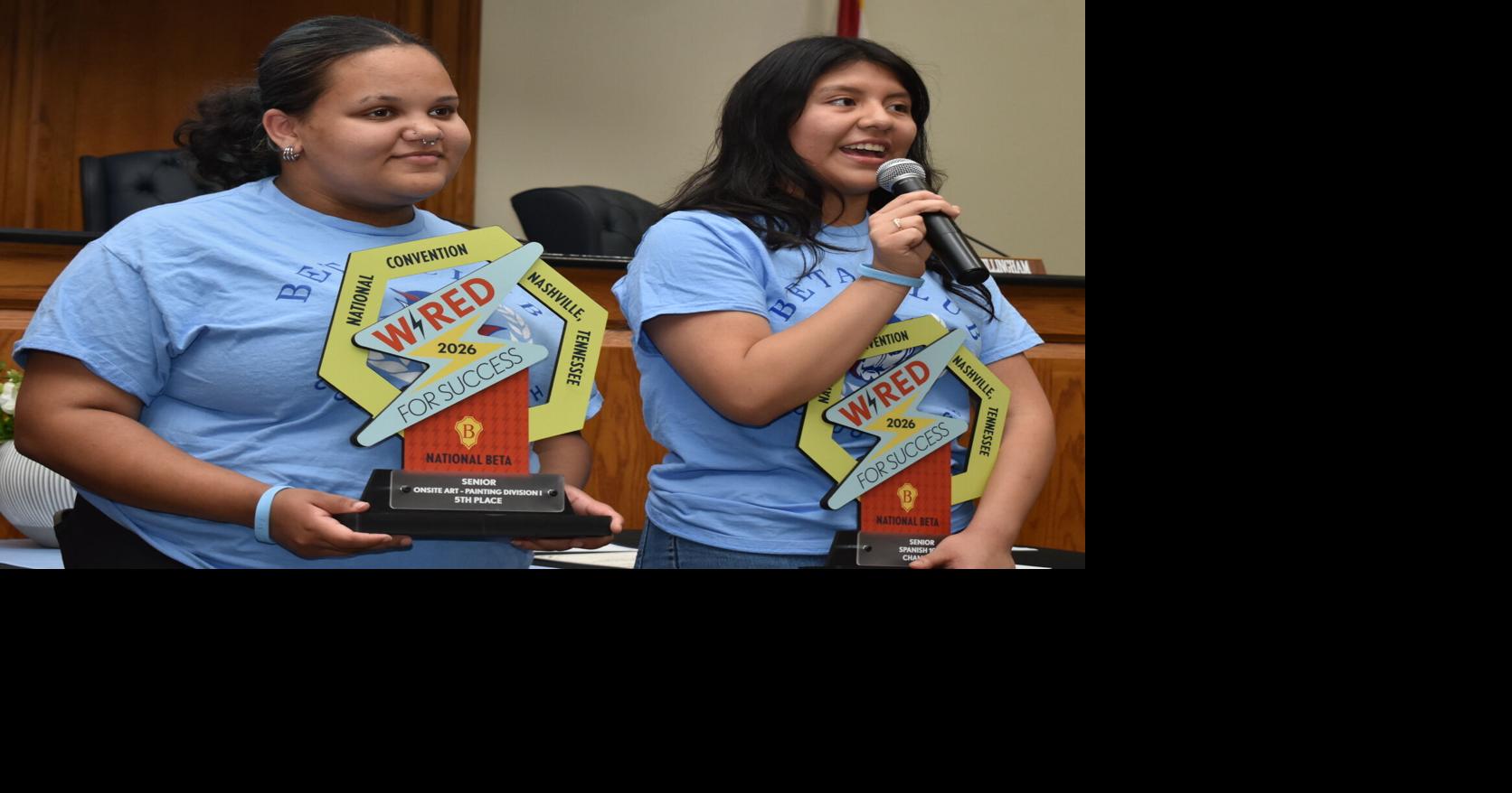 Cordova High student wins National Beta Club honor; others place