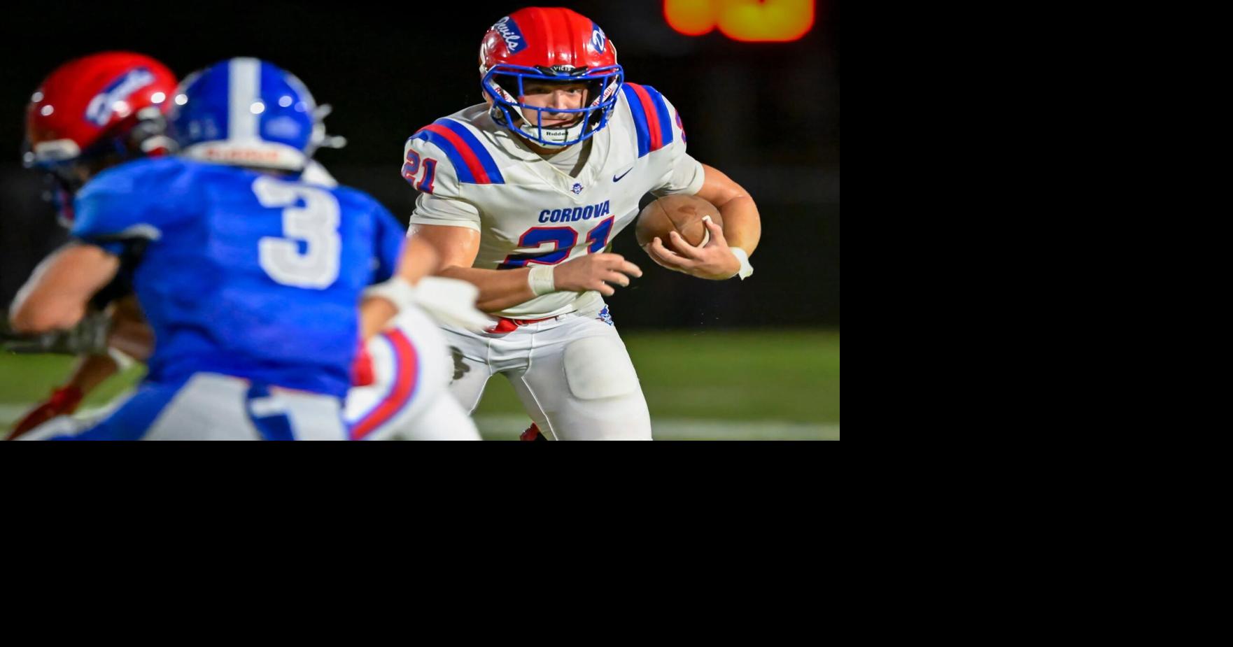 Cordova runs past Oakman 48-7 in opener