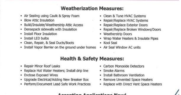 Weatherization-related assistance available to public | News ...
