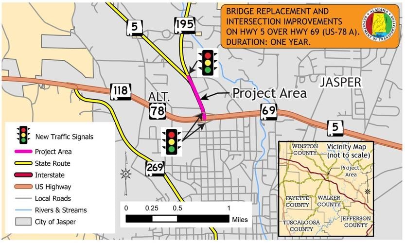 ALDOT to set girders for bridge project in Jasper | News ...
