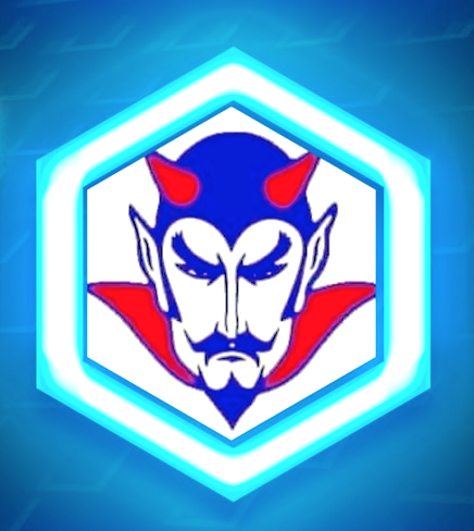 Blue Devil Head Logo