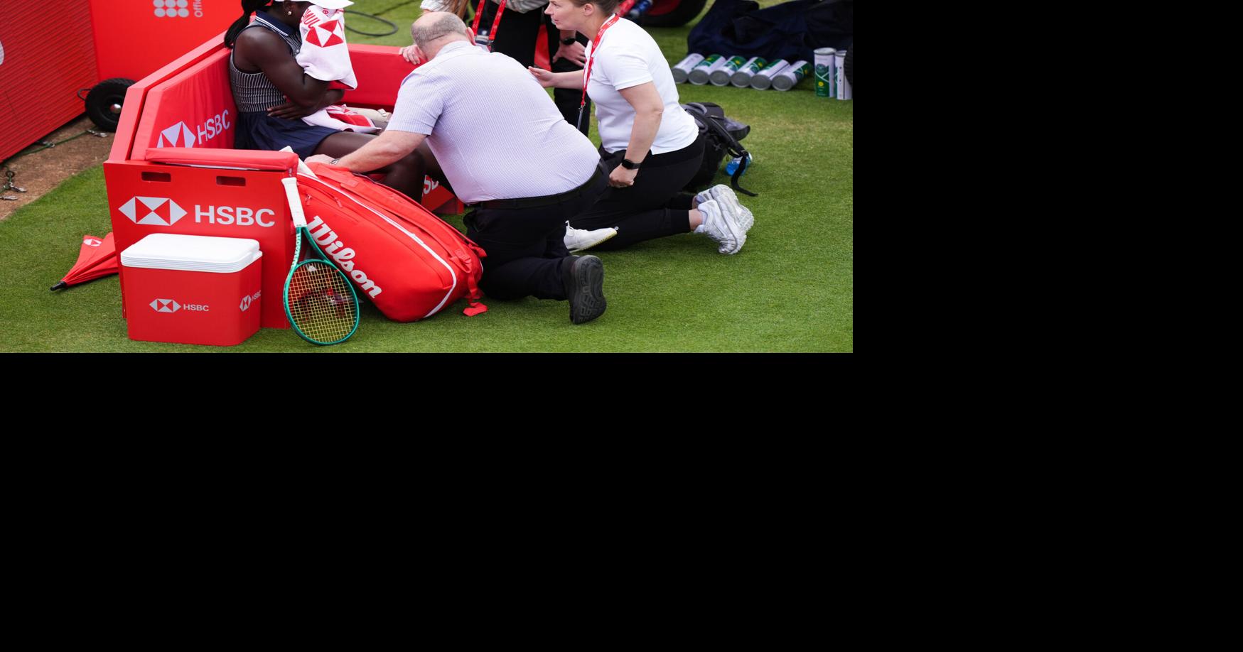 Serena Williams' doubles campaign at Queen's Club in jeopardy after Victoria Mboko injury