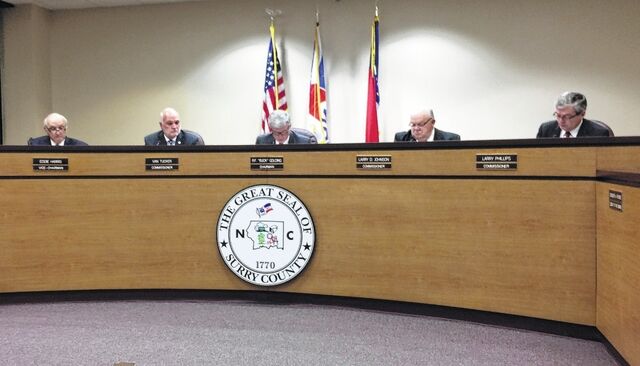 Surry County commissioners elect new chairman | Local News | mtairynews.com