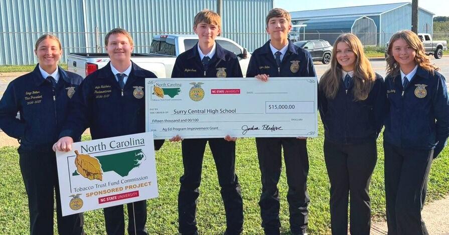 Surry Central gets grant for outdoor learning center