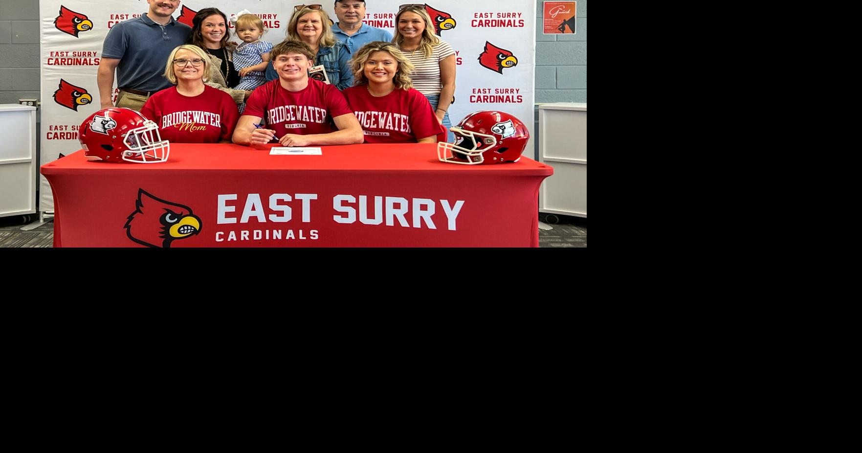 East Surry's Moore to play football at Bridgewater College