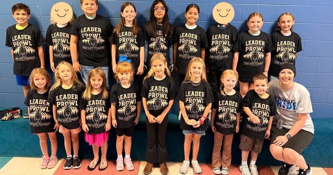 Cedar Ridge names Leaders of the Month