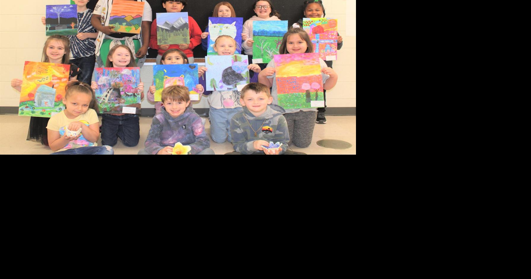 Franklin Elementary students take part in art contest | Arts ...