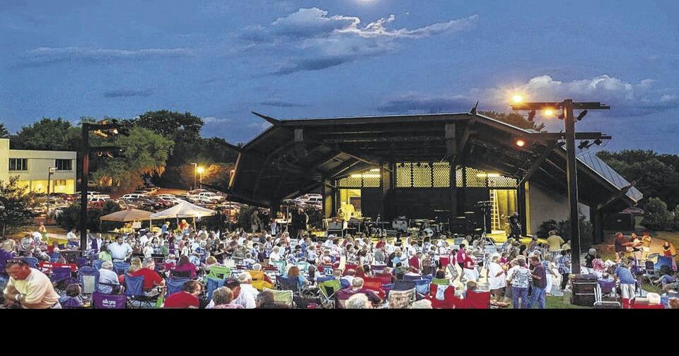 Blackmon Amphitheatre hosting three concerts this week Singing