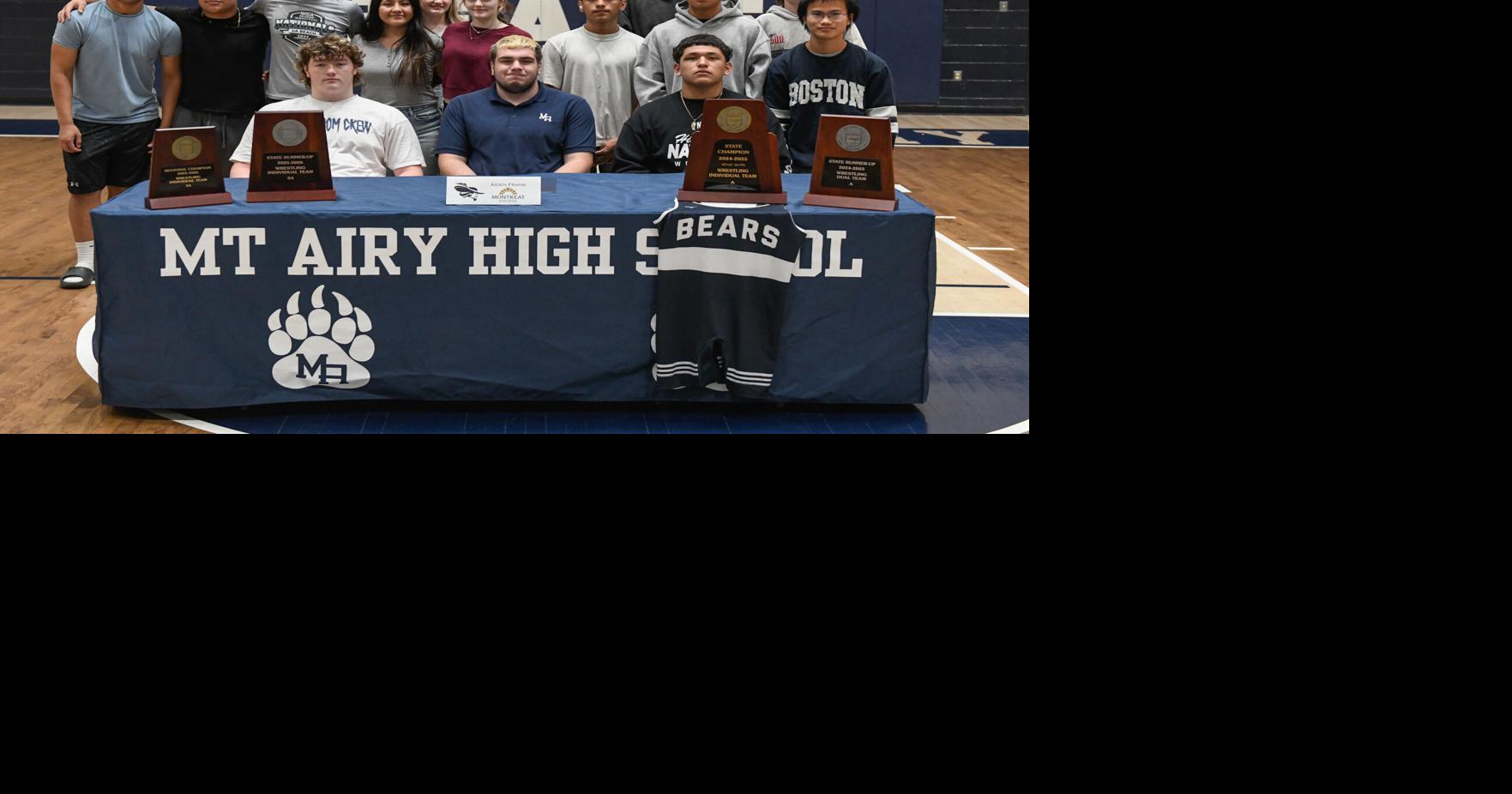 Mount Airy's Aiden Frank turns setback into college signing
