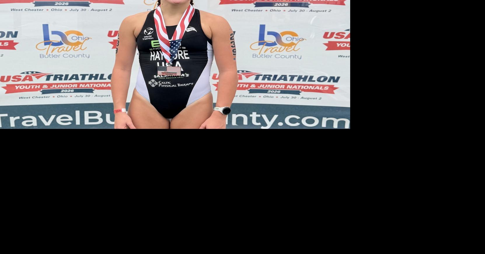 East Surry's Emilynn Haymore earns top-20 U.S. finish at USA Triathlon Youth Nationals