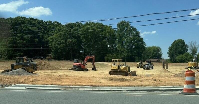 work site pilot next to circle k