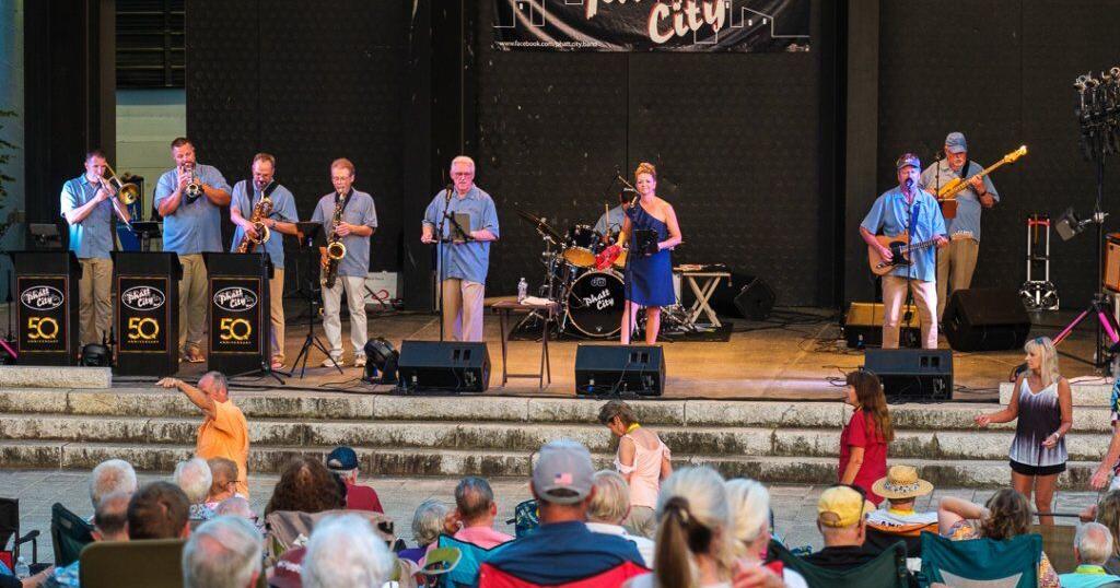 Phatt City, North Tower Band in concert this week