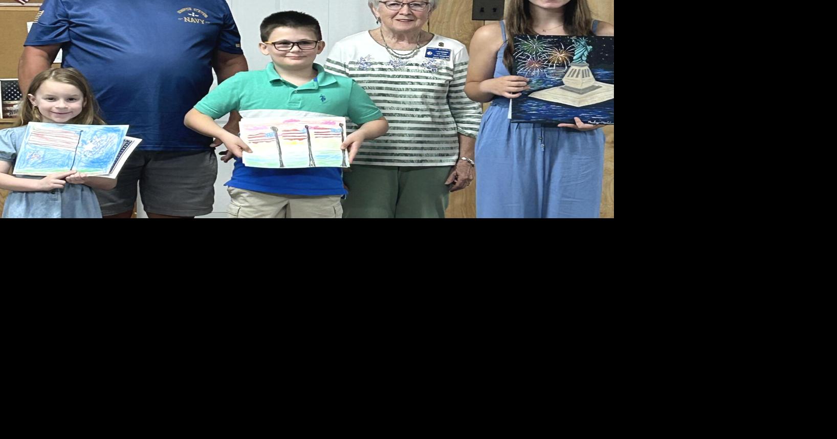 Youths participate in VFW art contest
