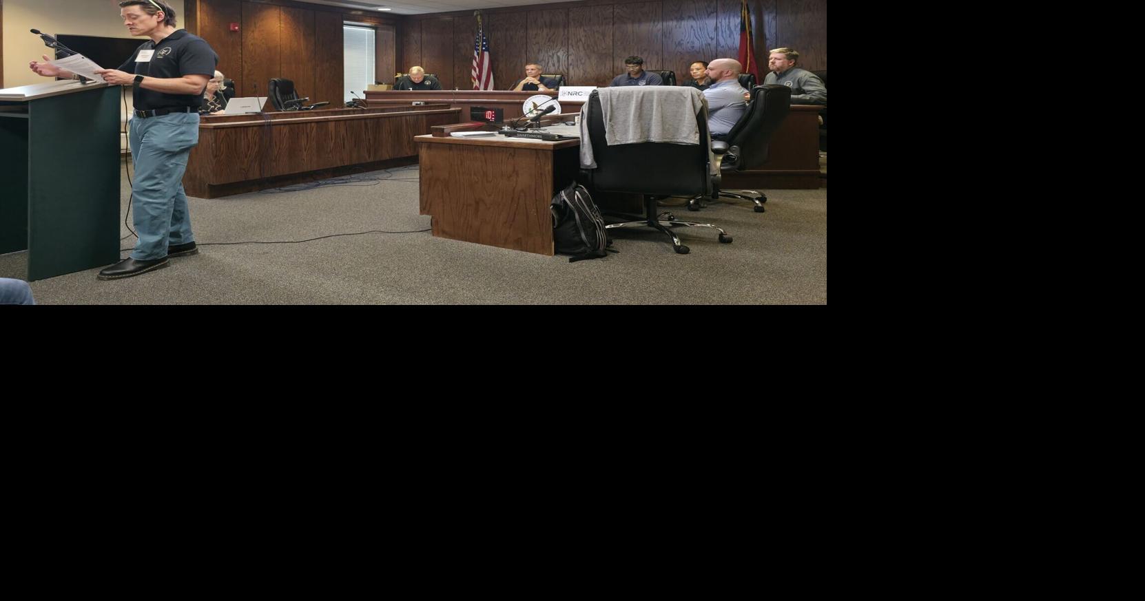 Early site permit discussions on nuclear options