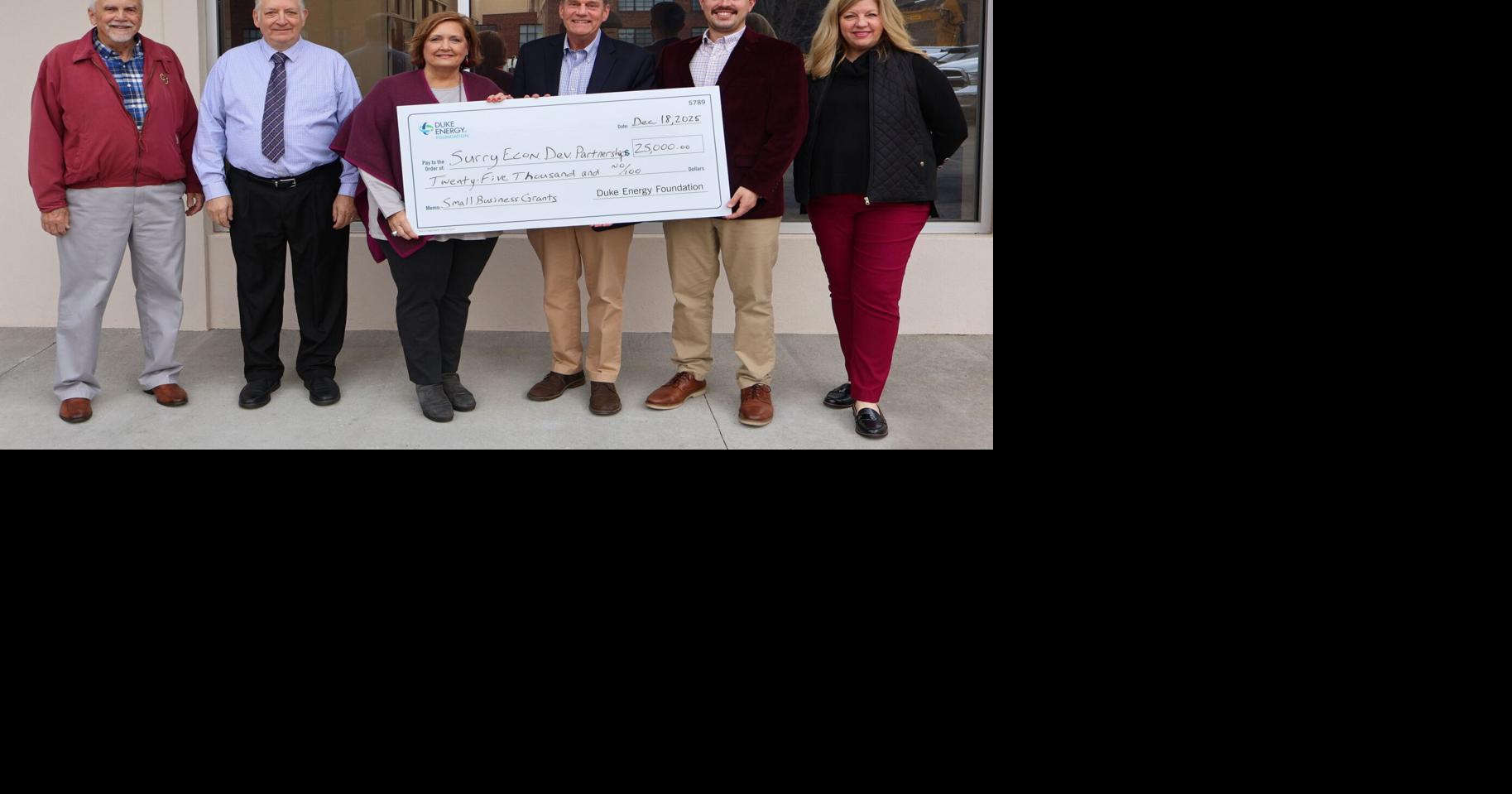 Duke Energy Foundation awards grant to economic foundation | Business ...