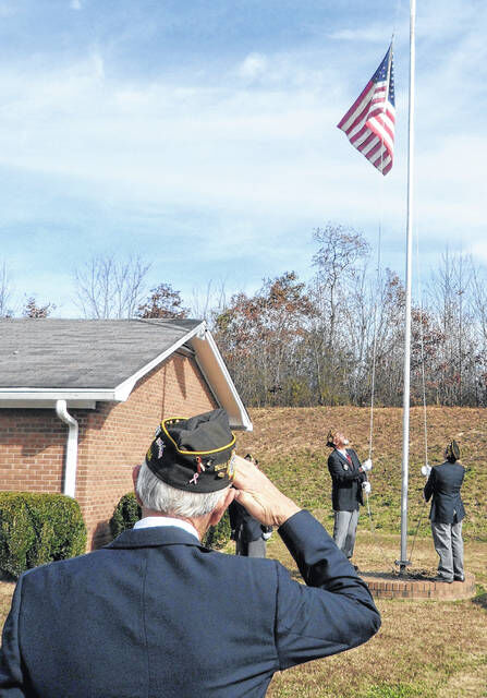 VFW holds flag retirement ceremony