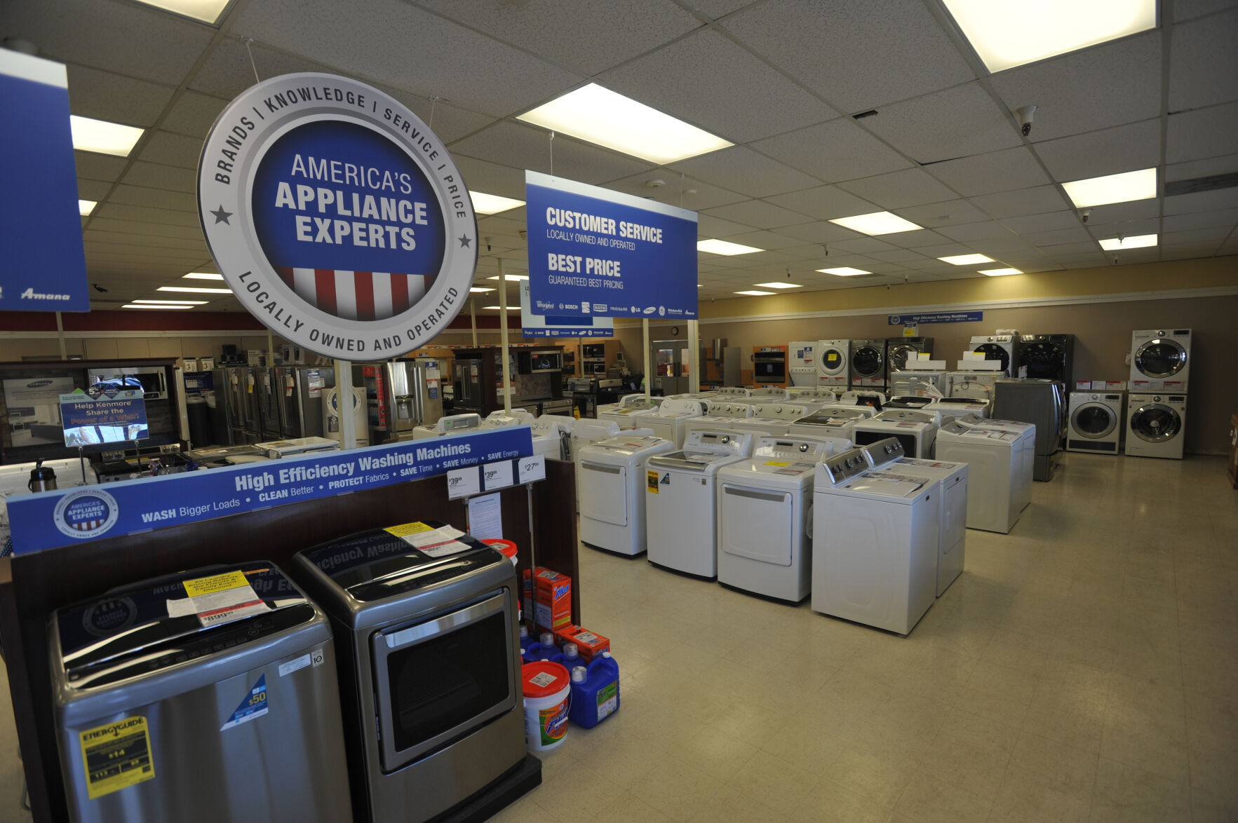 Kenmore store appliance store