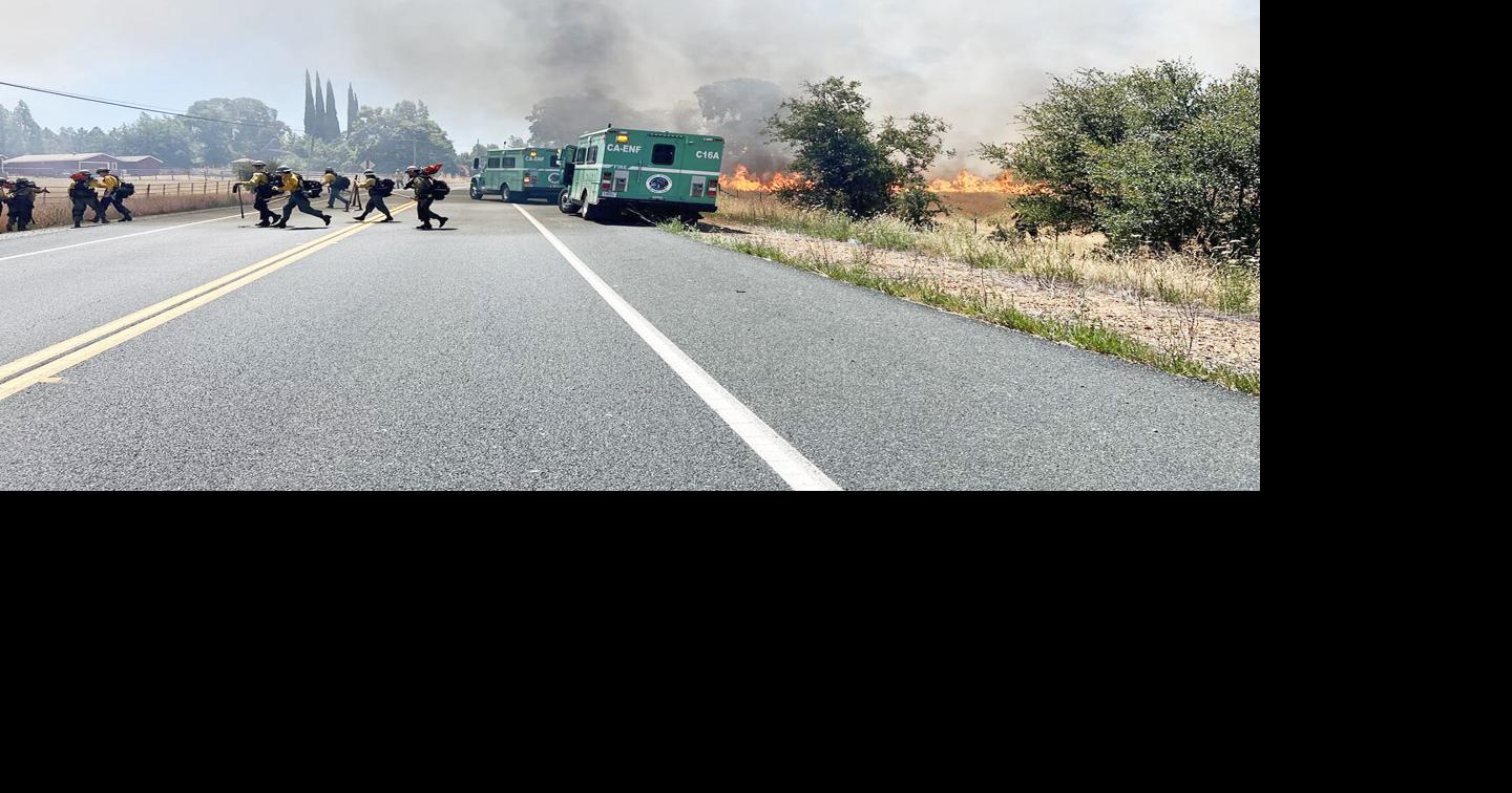 Fire scorches grass on Father's Day | News | mtdemocrat.com