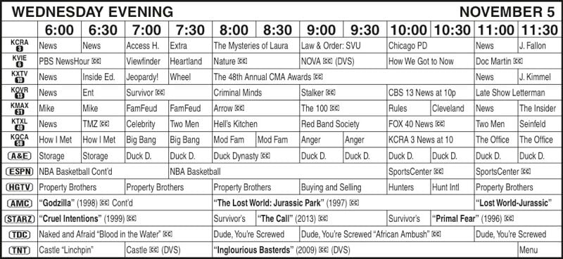 Wnet Schedule TV Listings | News | mtdemocrat.com