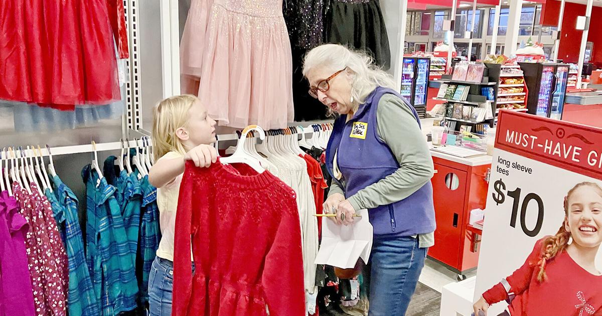 Shopping trip fulfills Christmas wishes Shopping trip fulfills Christmas wishes