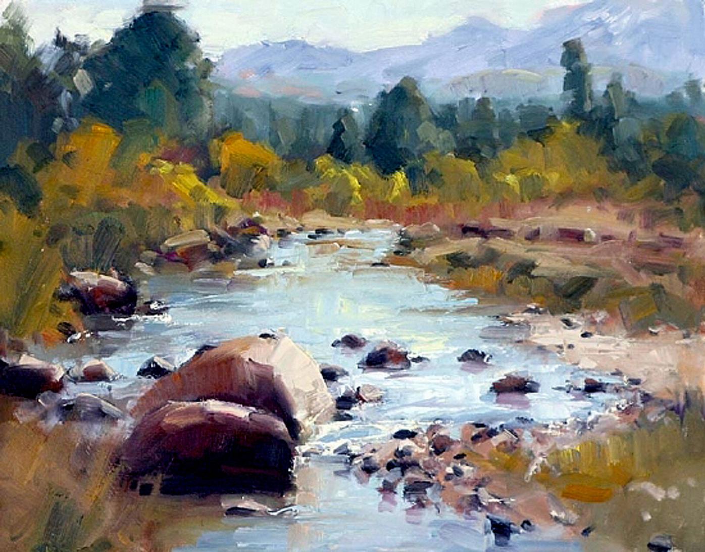 painting_river_rocks  Landscape paintings, Oil painting landscape,  Watercolor landscape